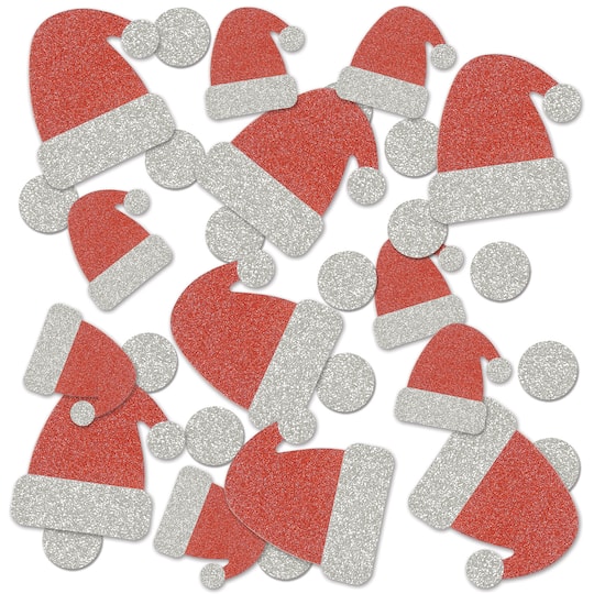Beistle 1/2oz. Santa Hat Deluxe Sparkle Confetti